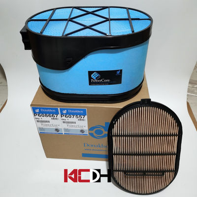P607557 Donaldson Air Filter P608667 شكل غير منتظم للشاحنة