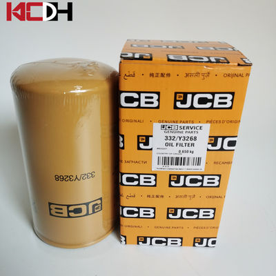 Jcb Excavator Oil Filter 332Y3268 OEM الحجم القياسي 9.398 سم العرض الإجمالي